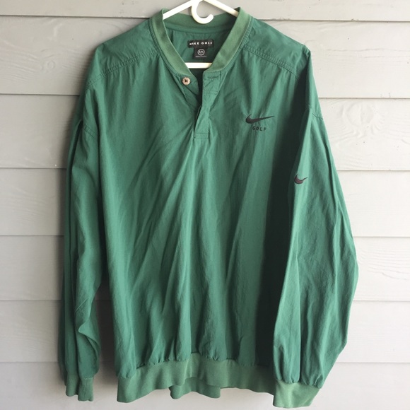 Nike Other - SOLD! VTG 90’s NIKE Golf XXL Green Pullover Jacket